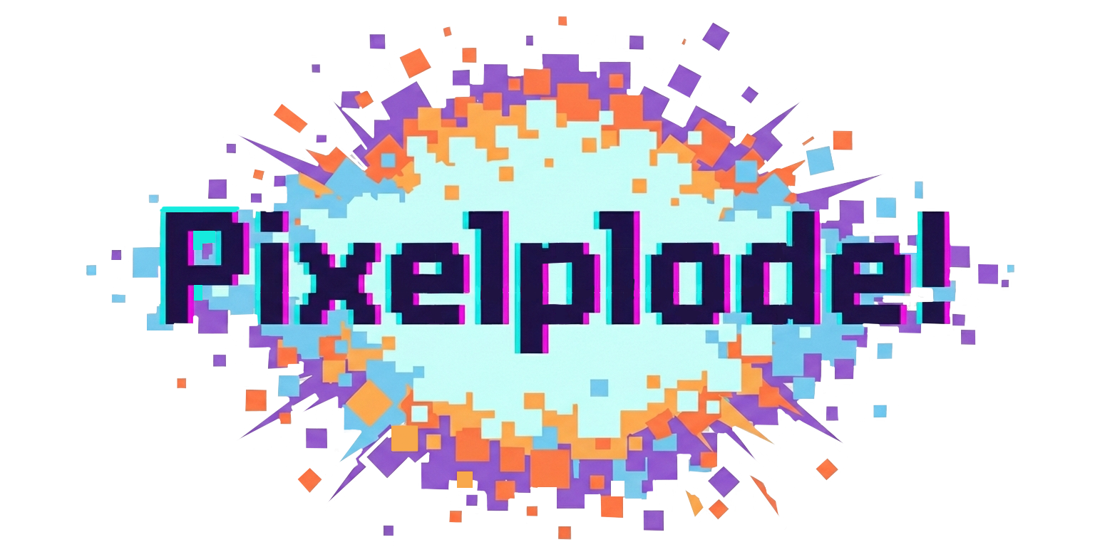 Pixelplode! Logo